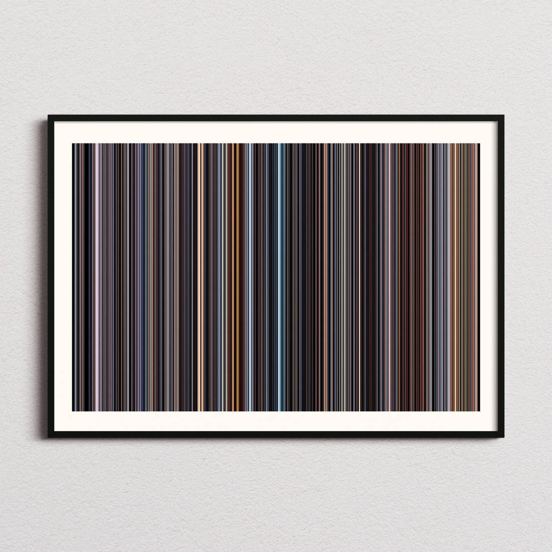 Equilibrium Movie Barcode Poster - Barcode Only