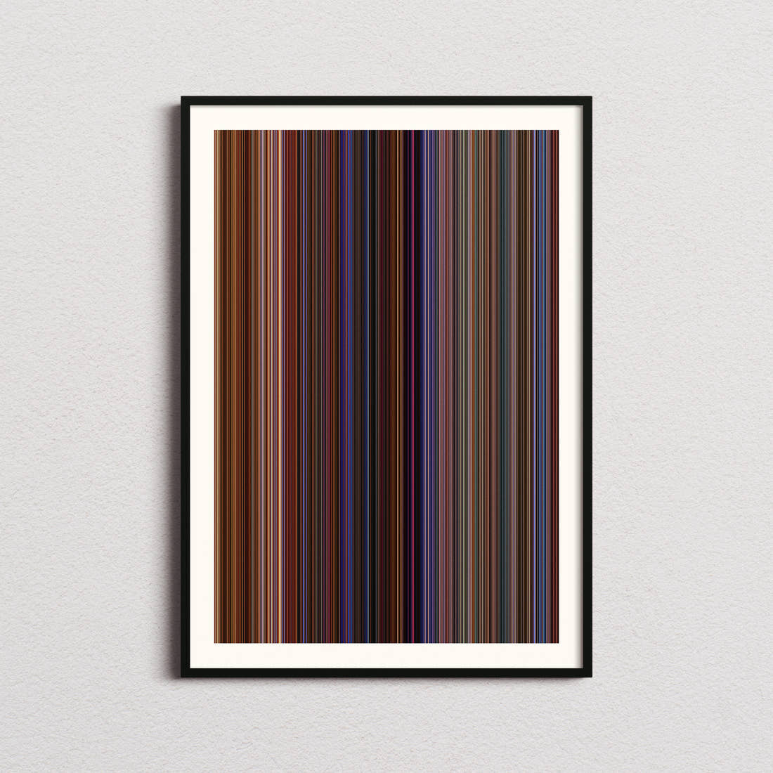 Eyes Wide Shut Movie Barcode Poster - Barcode Only