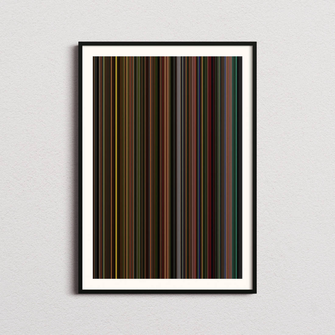 Fallen Angels Movie Barcode Poster - Barcode Only
