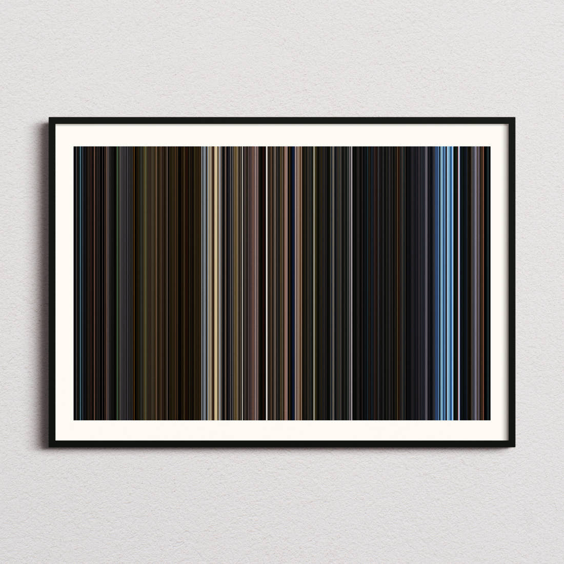Fantastic Beasts: The Crimes of Grindelwald Movie Barcode Poster - Barcode Only