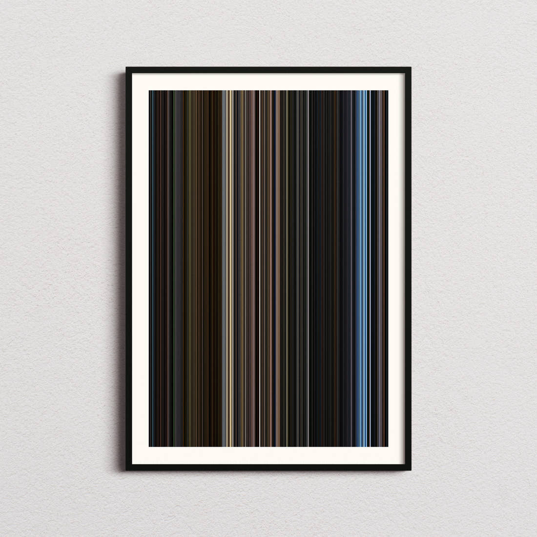 Fantastic Beasts: The Crimes of Grindelwald Movie Barcode Poster - Barcode Only
