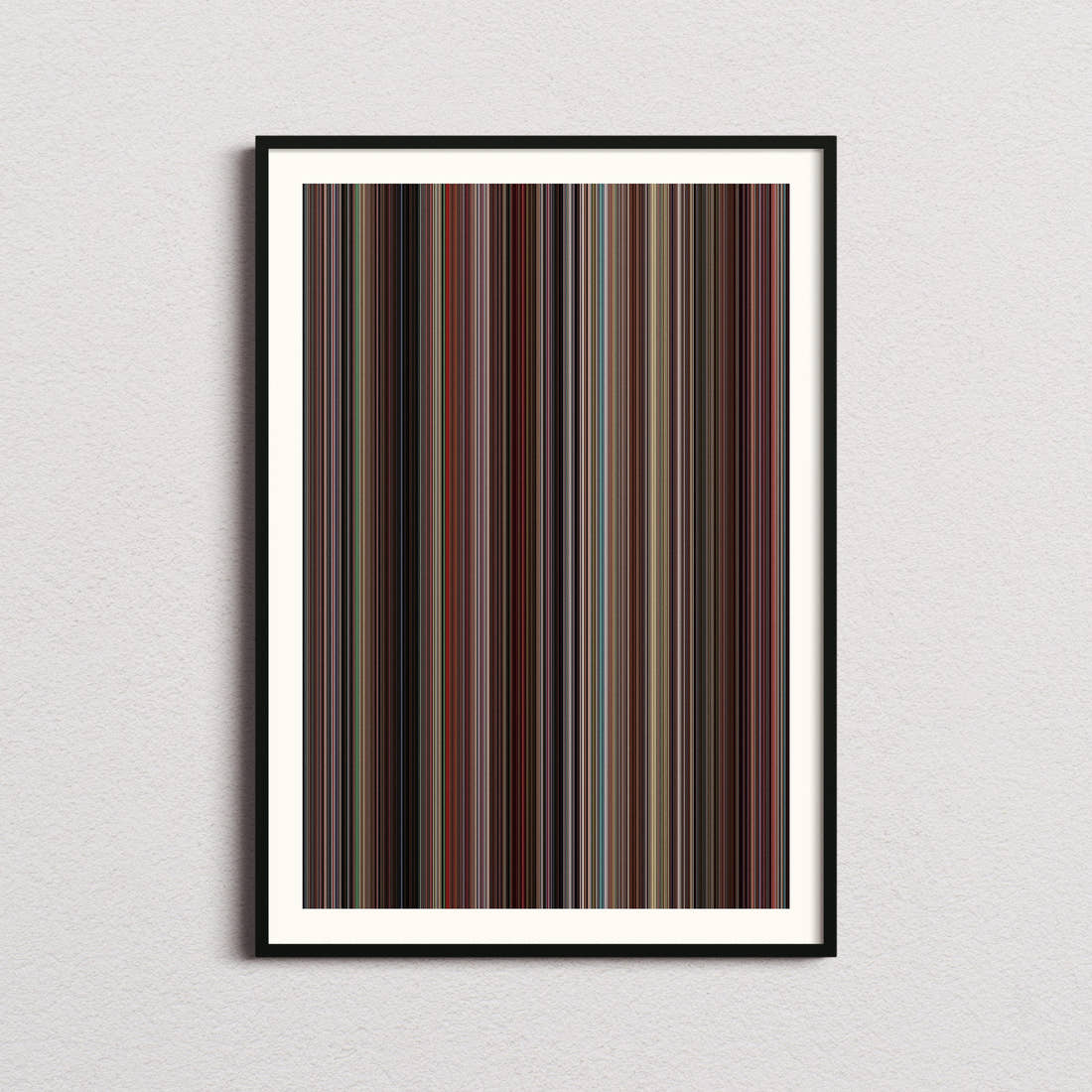 Fast Times at Ridgemont High Movie Barcode Poster - Barcode Only
