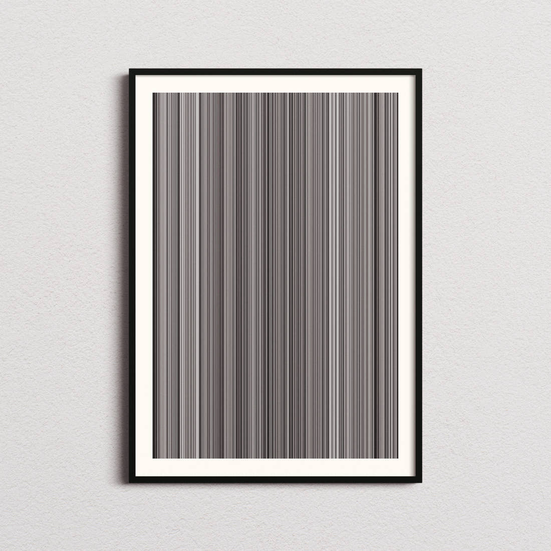 Faster, Pussycat! Kill! Kill! Movie Barcode Poster - Barcode Only