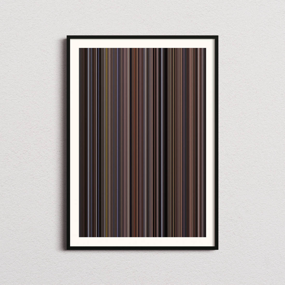 Fatal Attraction Movie Barcode Poster - Barcode Only