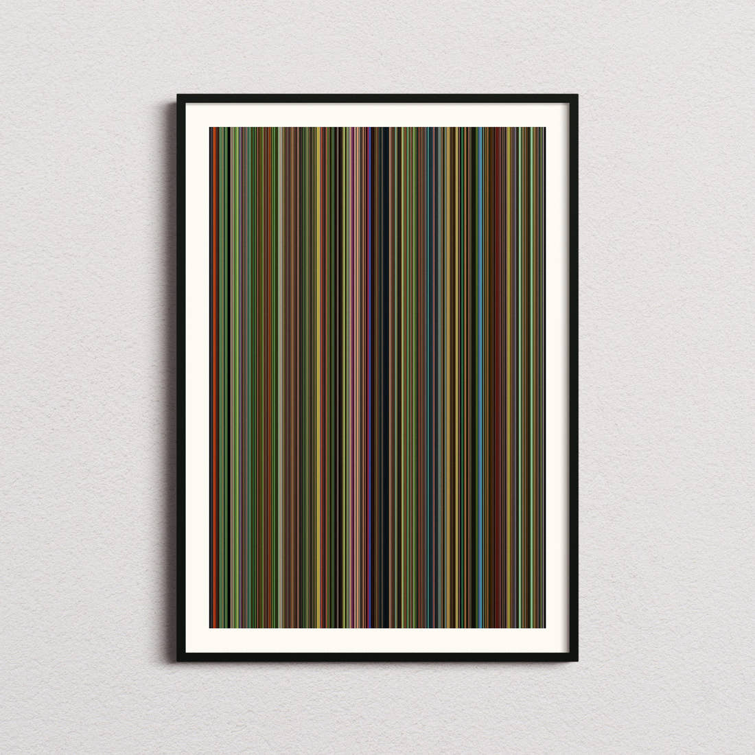 FernGully: The Last Rainforest Movie Barcode Poster - Barcode Only