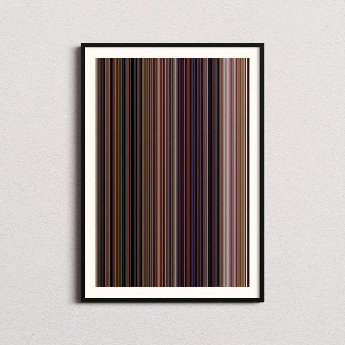 Field of Dreams Movie Barcode Poster - Barcode Only