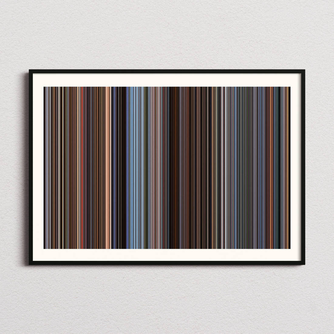 Final Destination 2 Movie Barcode Poster - Barcode Only