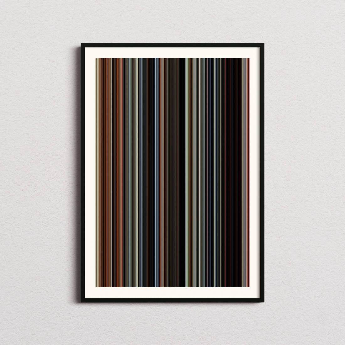 Final Destination Bloodlines Movie Barcode Poster - Barcode Only