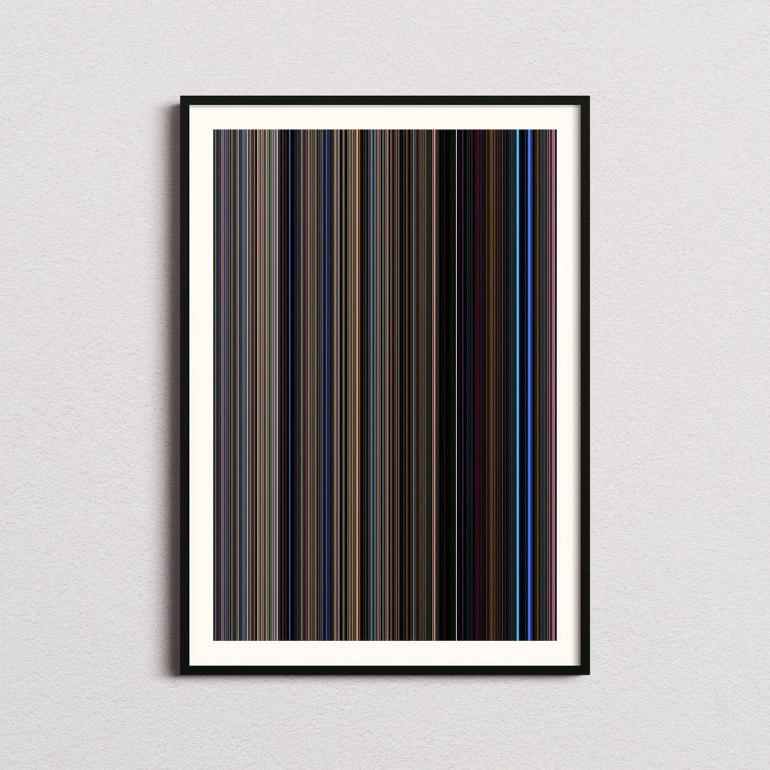 Final Destination Movie Barcode Poster - Barcode Only