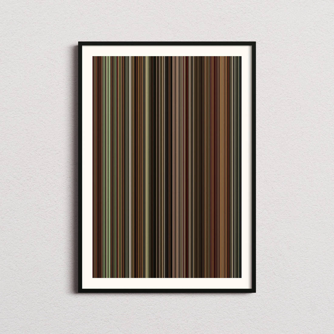 Finding Neverland Movie Barcode Poster - Barcode Only