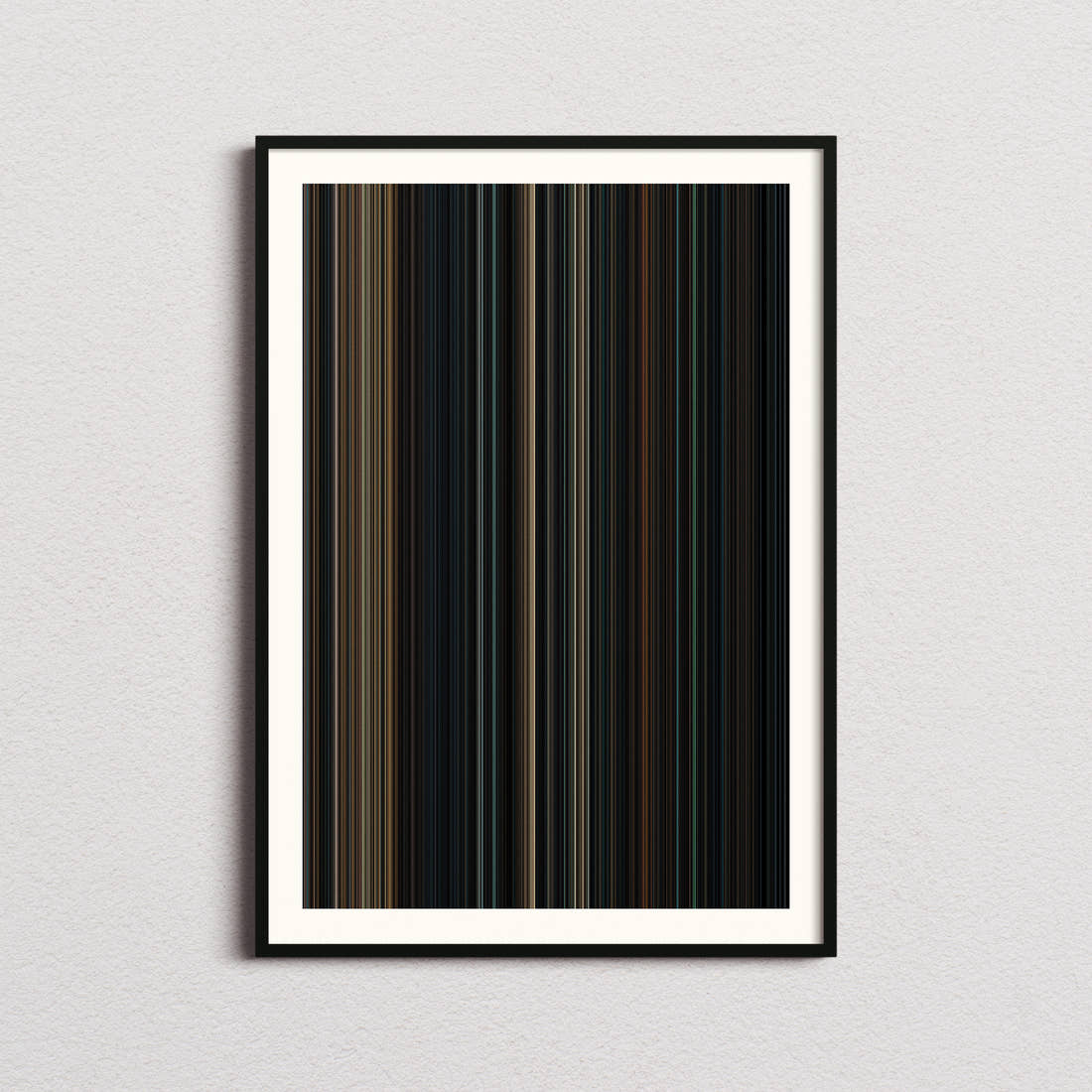 Five Nights at Freddy's 2 Movie Barcode Poster - Barcode Only