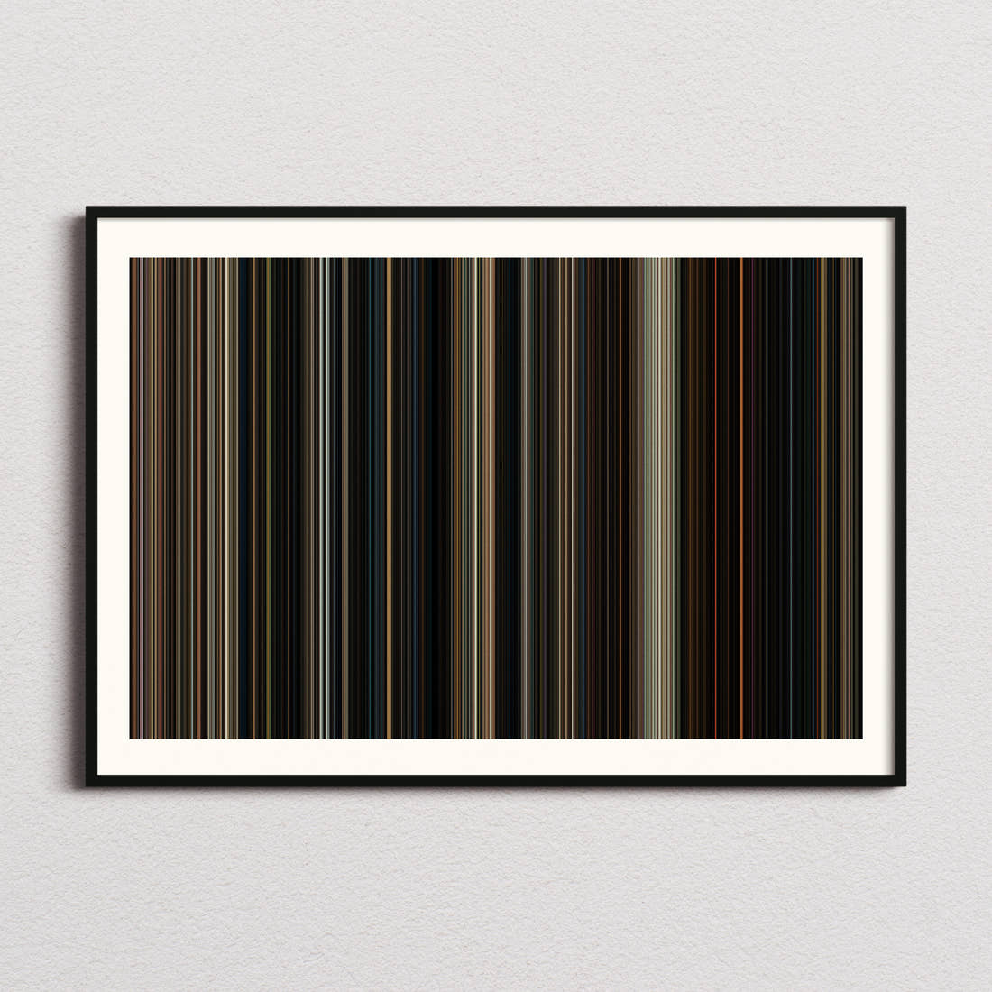 Five Nights at Freddy's Movie Barcode Poster - Barcode Only