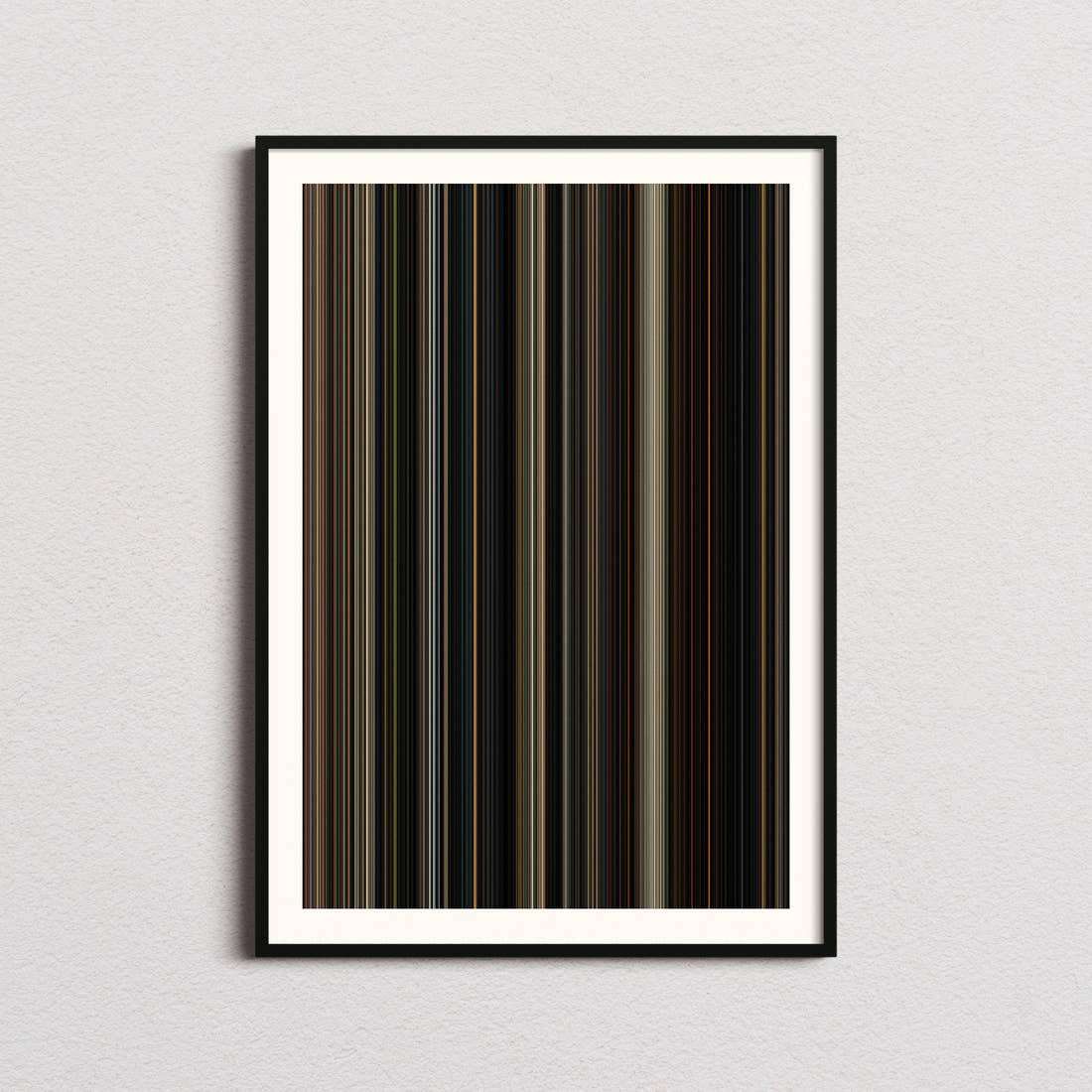 Five Nights at Freddy's Movie Barcode Poster - Barcode Only
