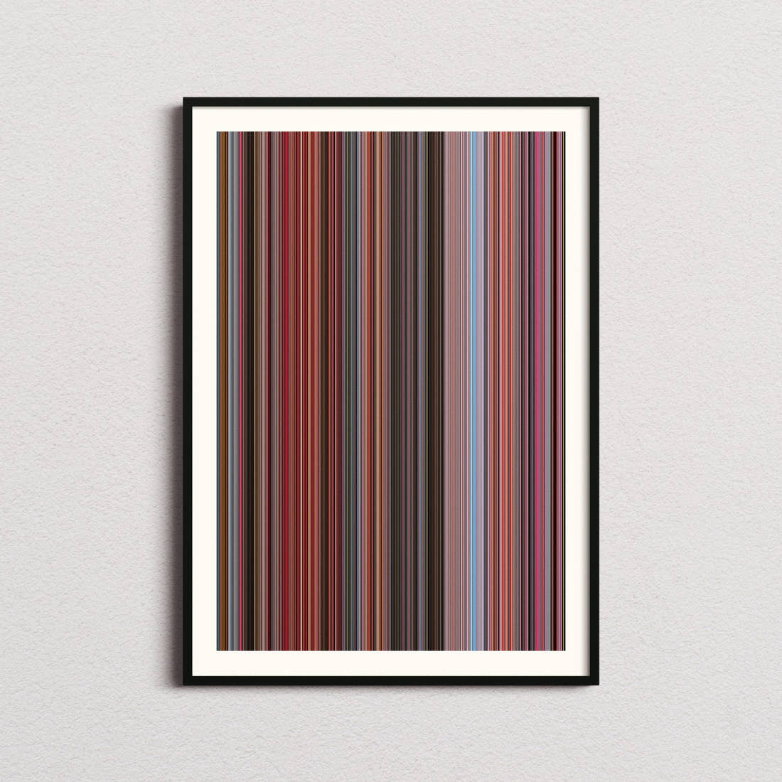 Flash Gordon Movie Barcode Poster - Barcode Only