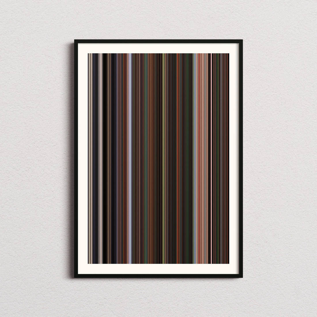 Flushed Away Movie Barcode Poster - Barcode Only
