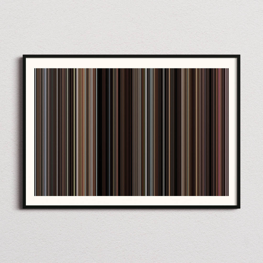 Footloose Movie Barcode Poster - Barcode Only