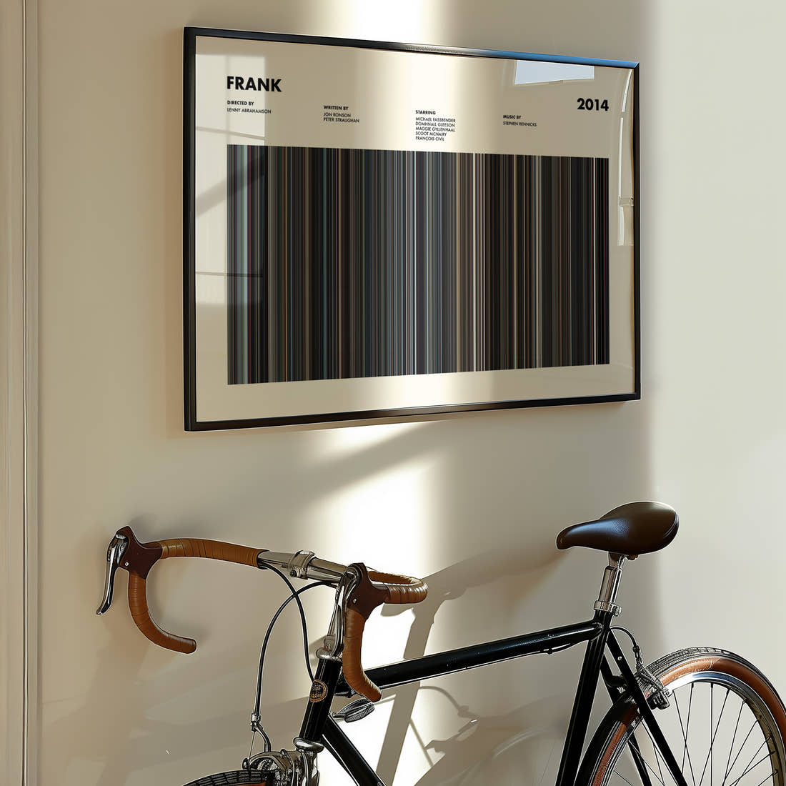 Frank Movie Barcode Poster