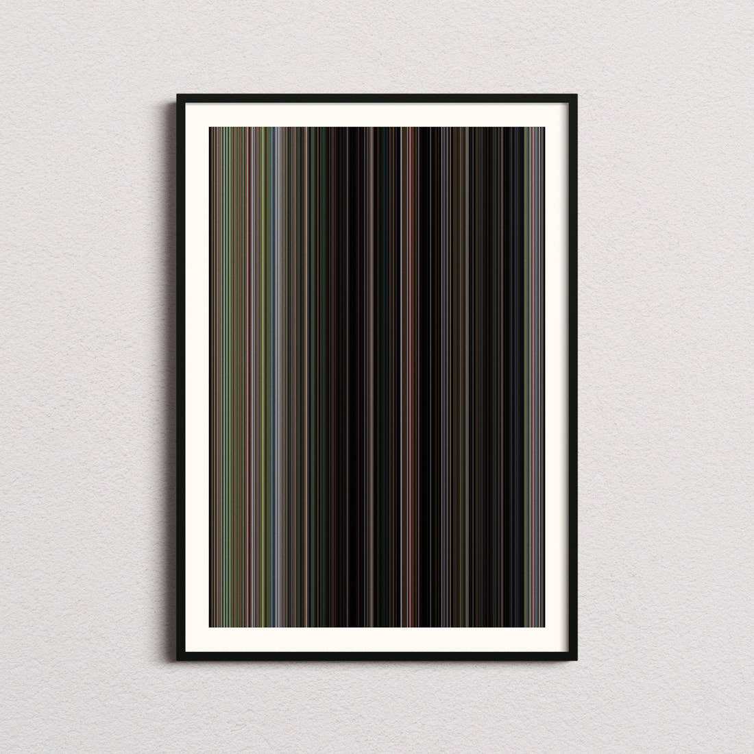 Friday the 13th Movie Barcode Poster - Barcode Only