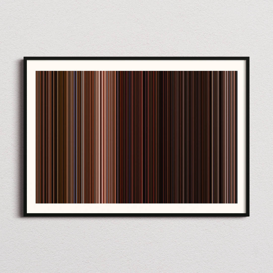 From Dusk till Dawn Movie Barcode Poster - Barcode Only