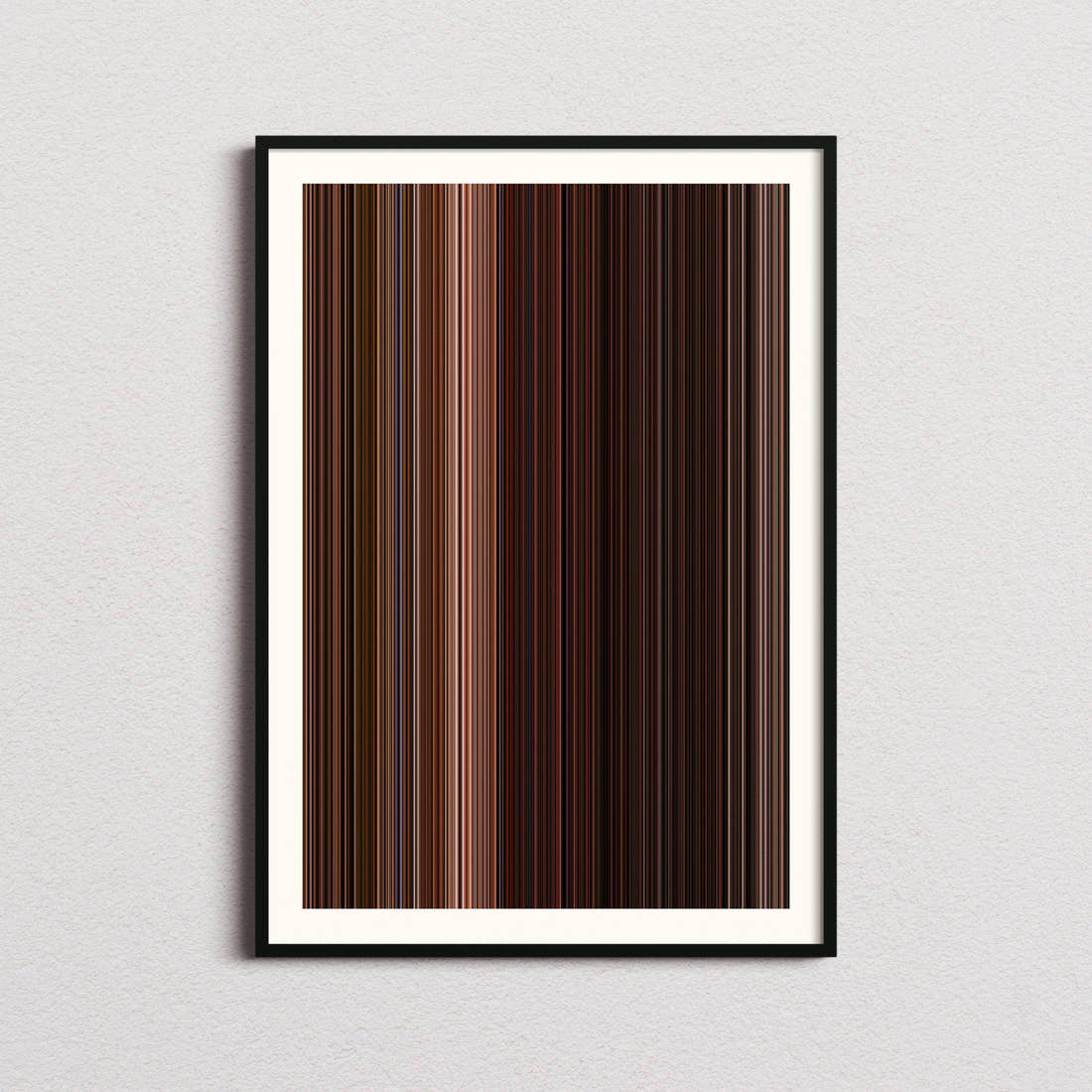 From Dusk till Dawn Movie Barcode Poster - Barcode Only