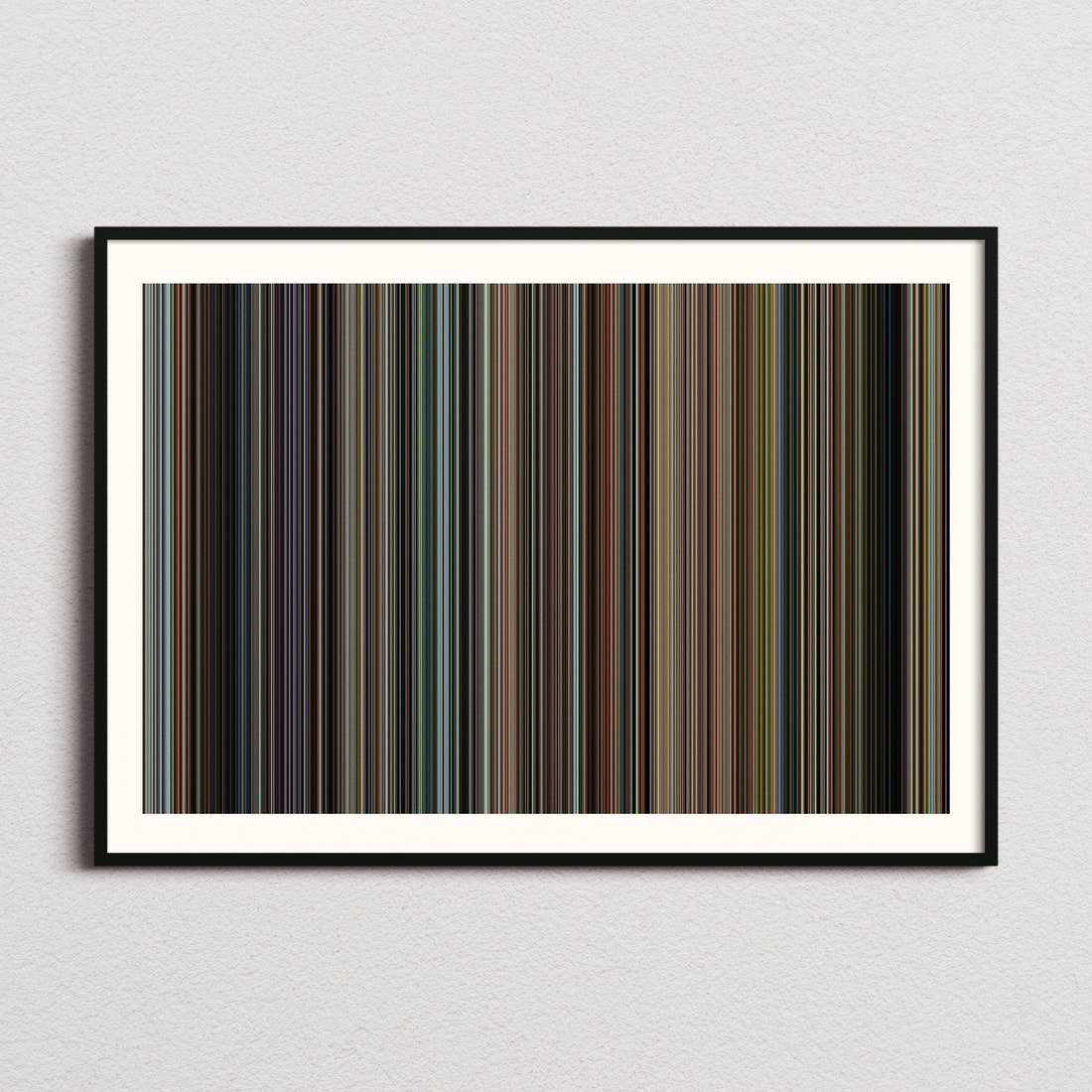 Funny People Movie Barcode Poster - Barcode Only