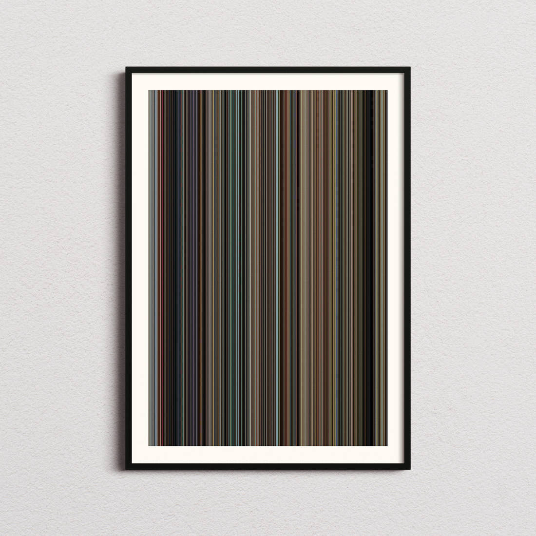Funny People Movie Barcode Poster - Barcode Only