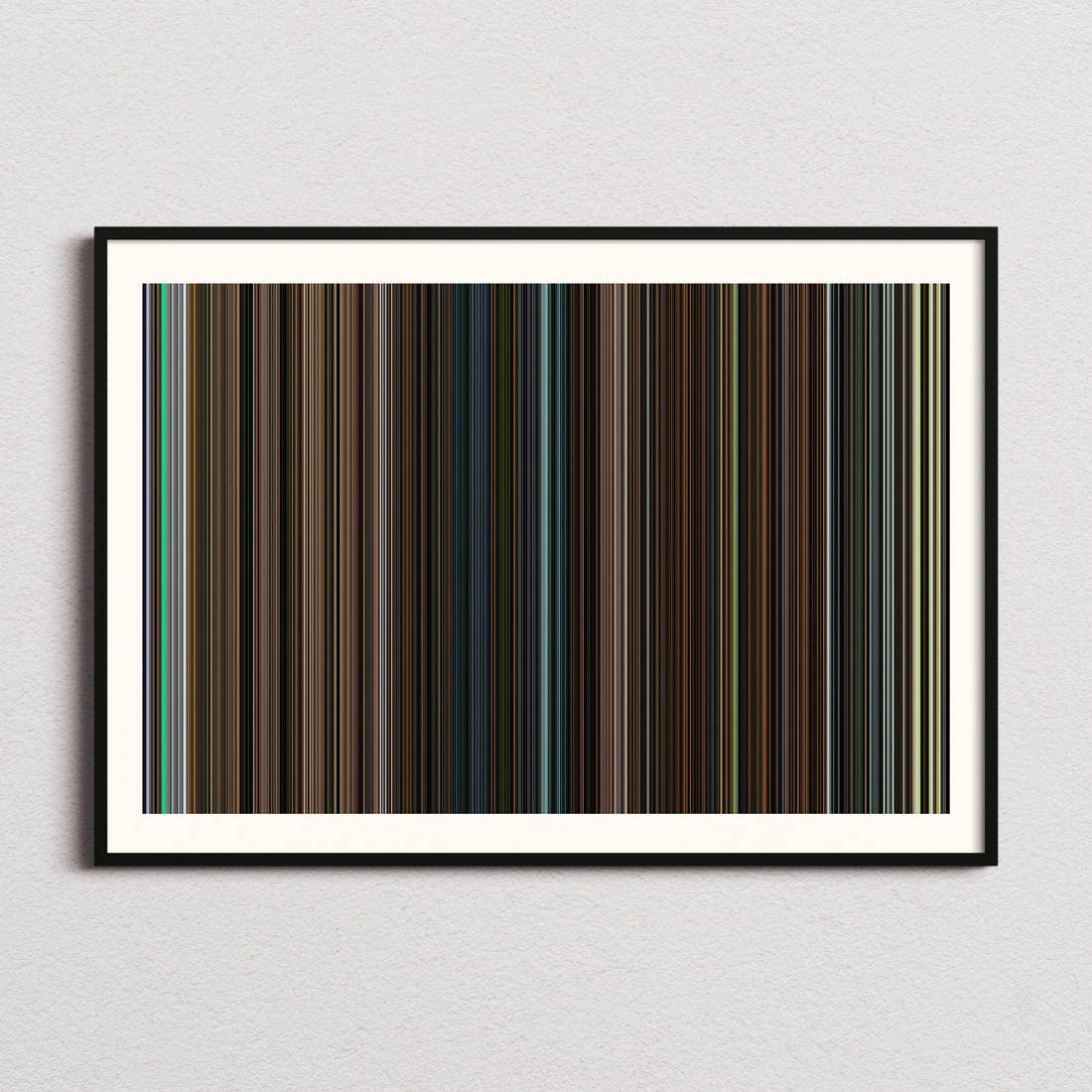 Game Night Movie Barcode Poster - Barcode Only