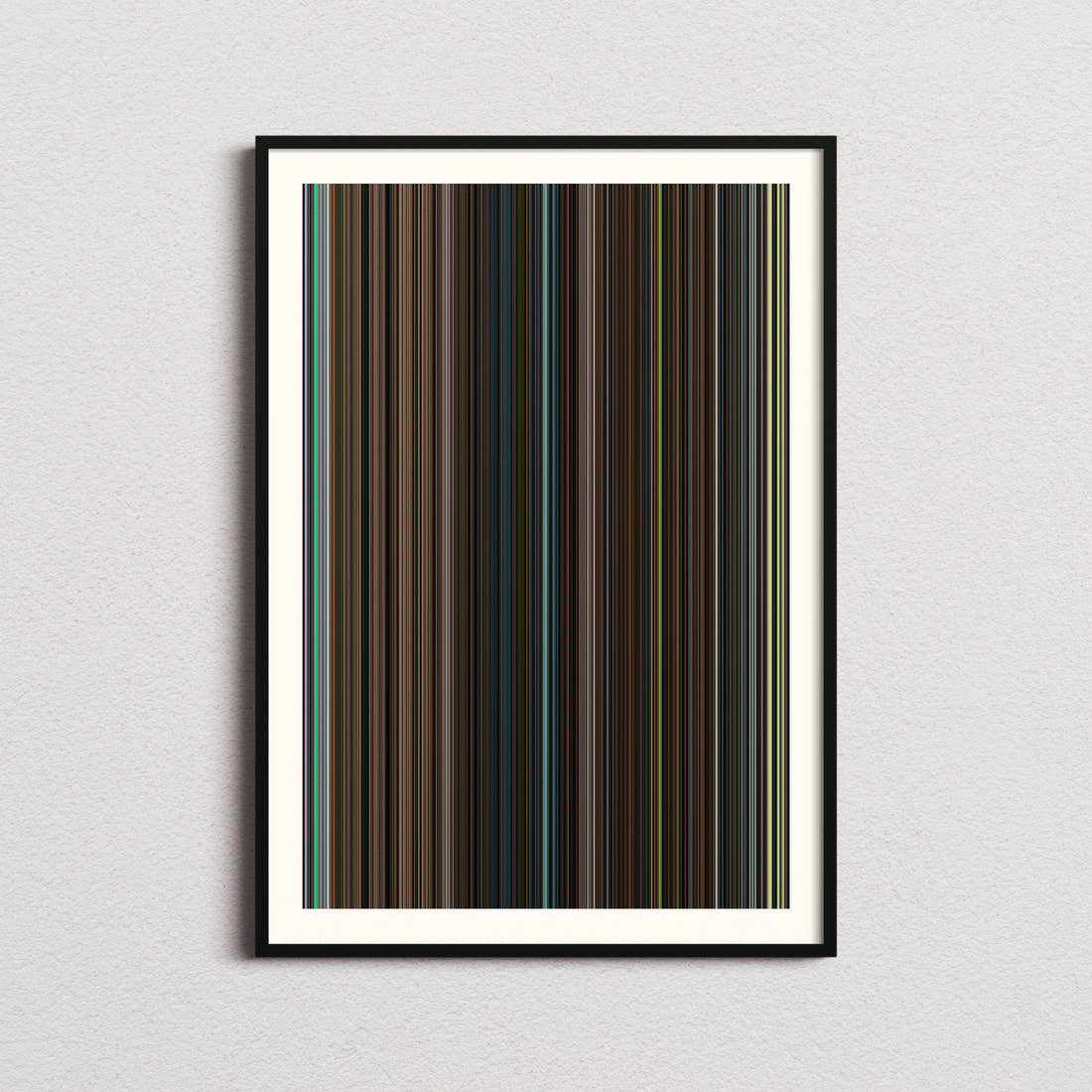 Game Night Movie Barcode Poster - Barcode Only