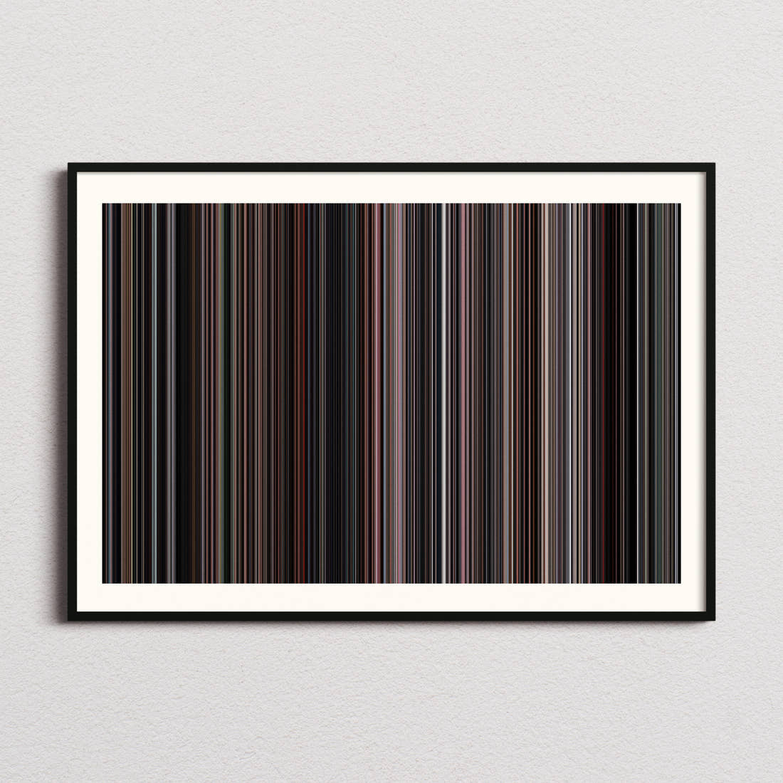 Get Carter Movie Barcode Poster - Barcode Only