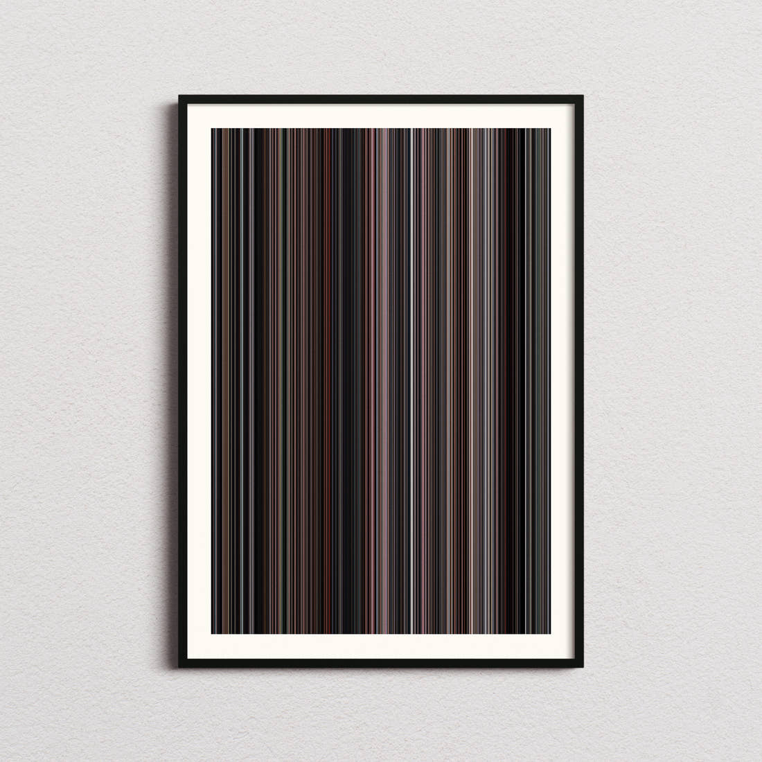 Get Carter Movie Barcode Poster - Barcode Only