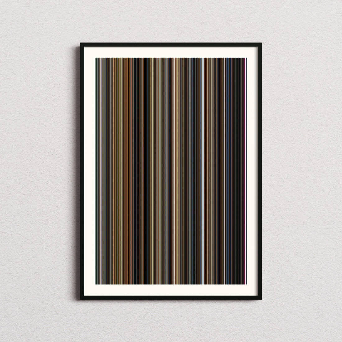 Get Out Movie Barcode Poster - Barcode Only