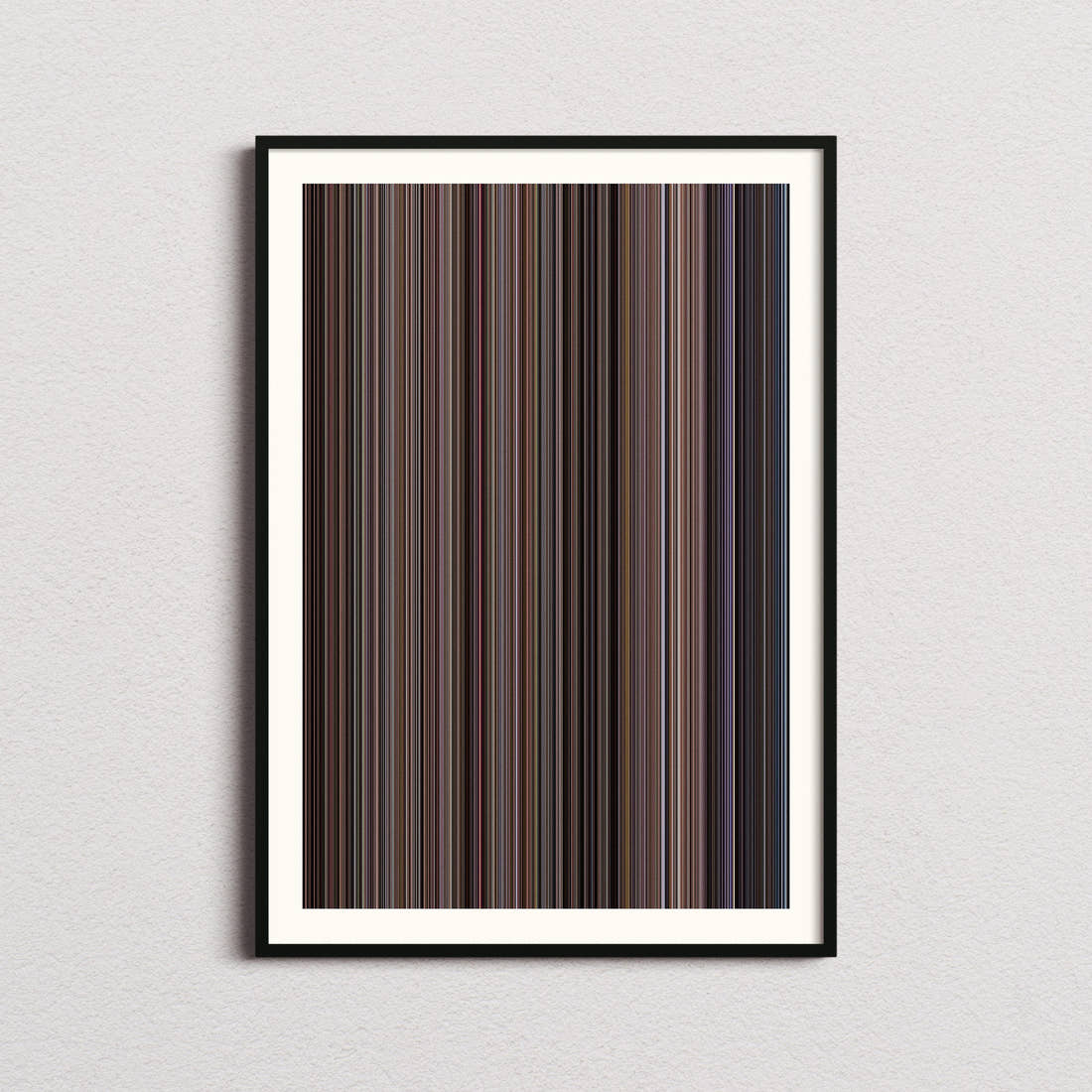Ghostbusters Movie Barcode Poster - Barcode Only