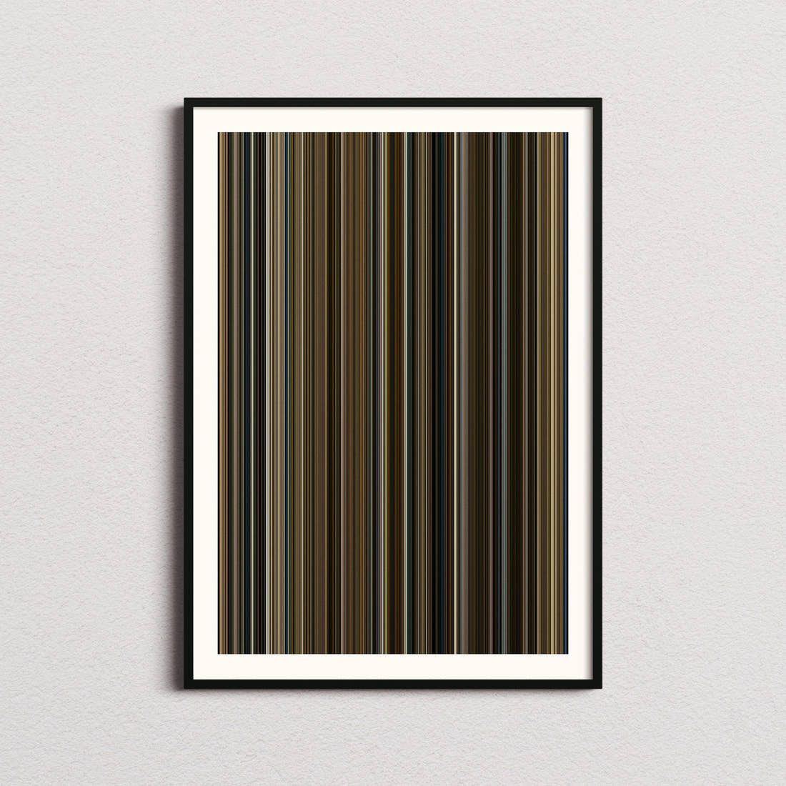 Gladiator 2 Movie Barcode Poster - Barcode Only
