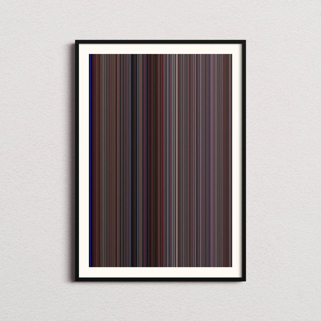 Glengarry Glen Ross Movie Barcode Poster - Barcode Only
