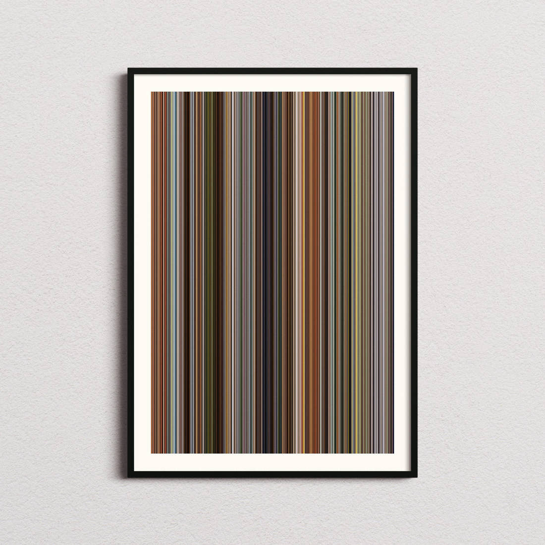 Going in Style Movie Barcode Poster - Barcode Only
