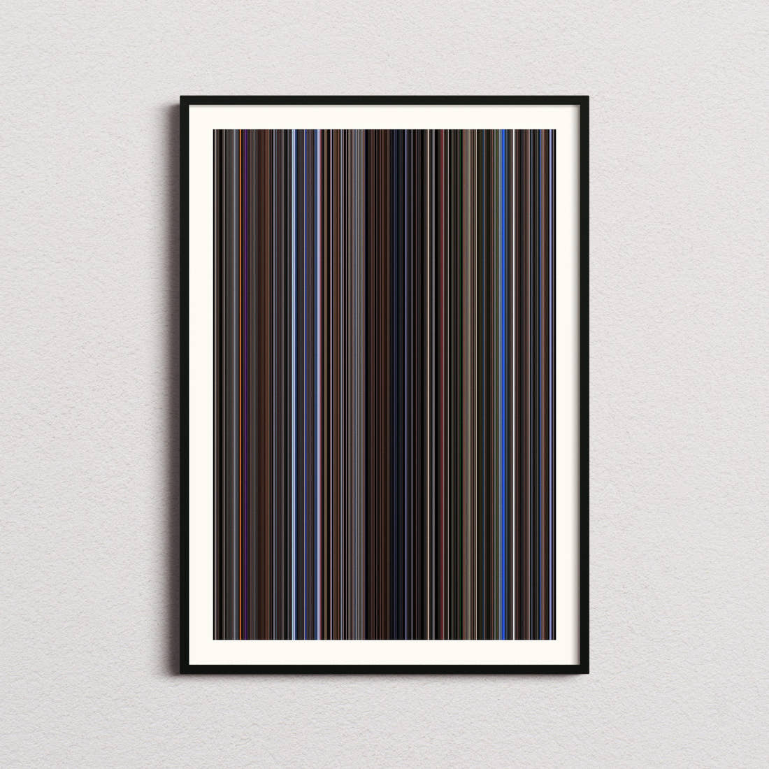 GoldenEye Movie Barcode Poster - Barcode Only
