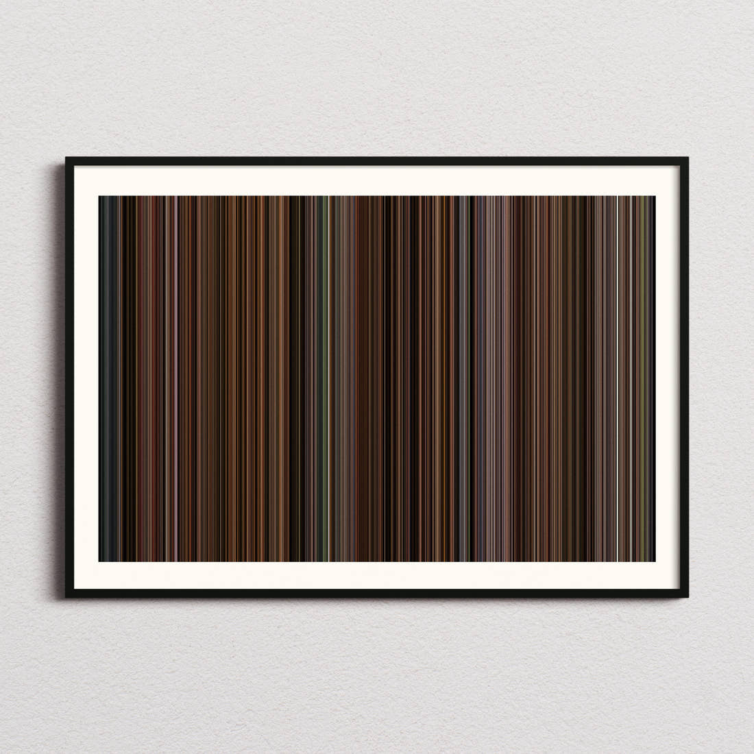 Gosford Park Movie Barcode Poster - Barcode Only