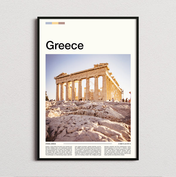Greece - The Parthenon - Travel Print