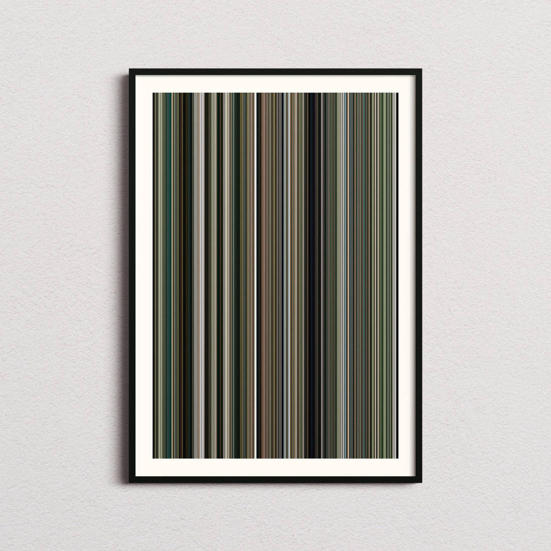Guy Ritchie's The Covenant Movie Barcode Poster - Barcode Only