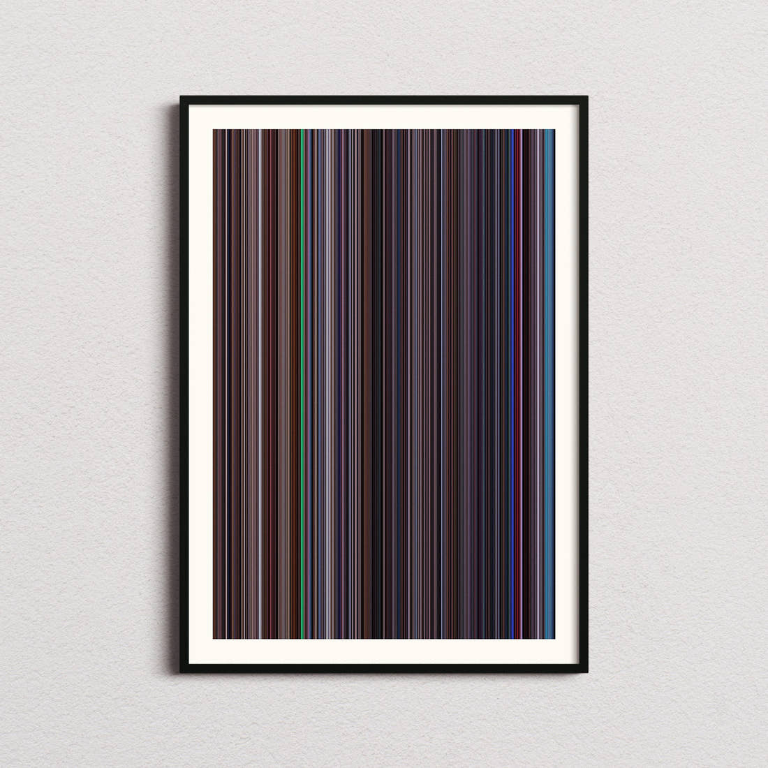 Hackers Movie Barcode Poster - Barcode Only