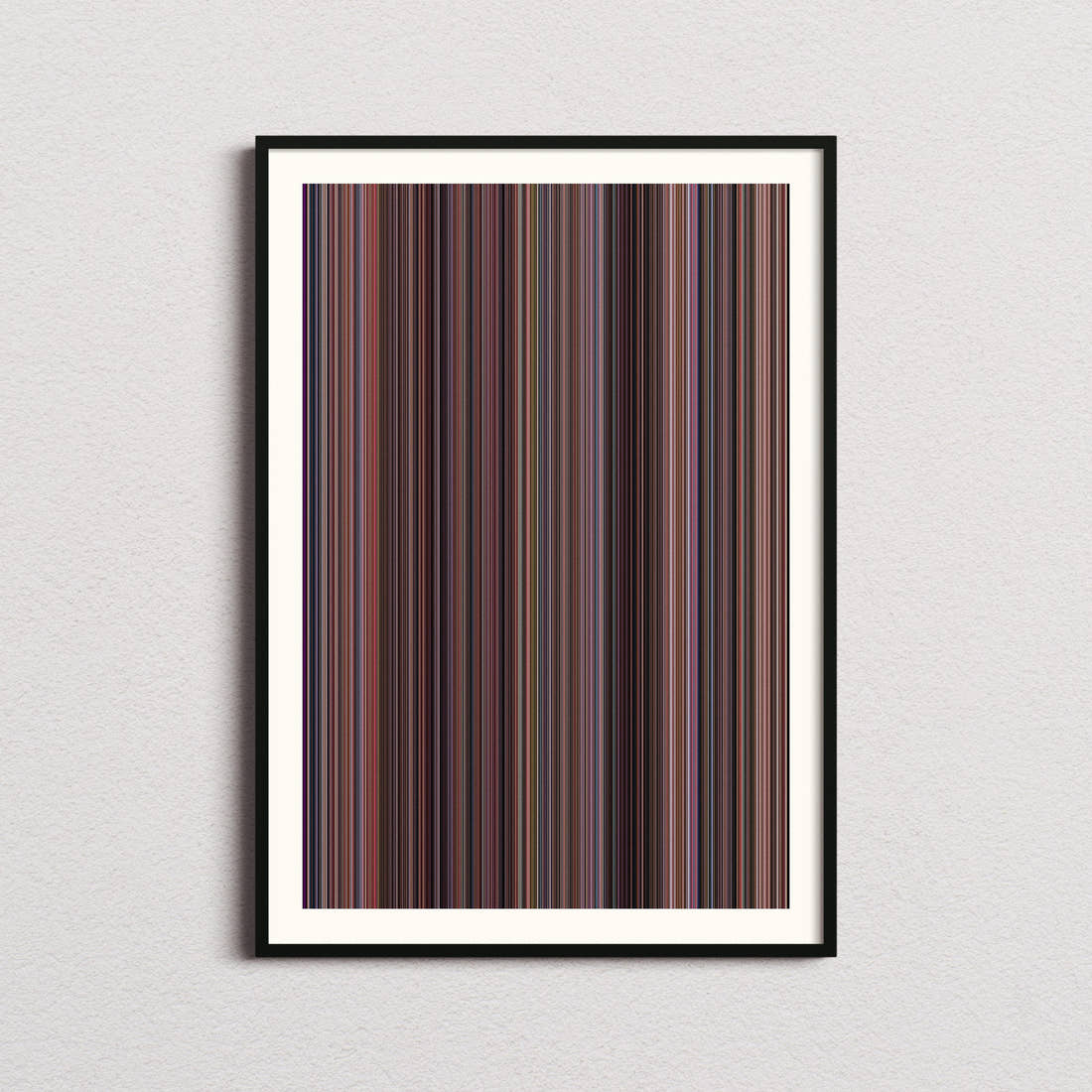 Hairspray 1988 Movie Barcode Poster - Barcode Only