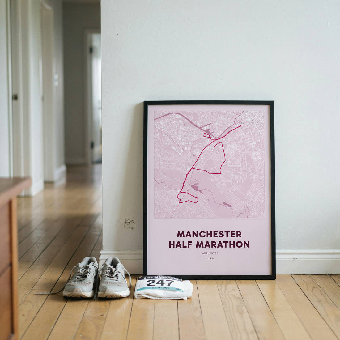 Custom Running Map Print