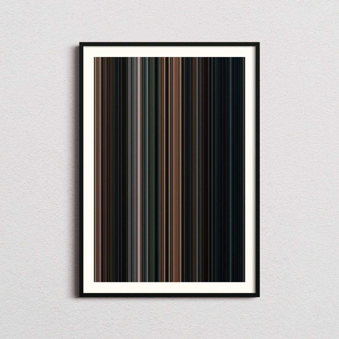 Halloween (2007) Movie Barcode Poster - Barcode Only
