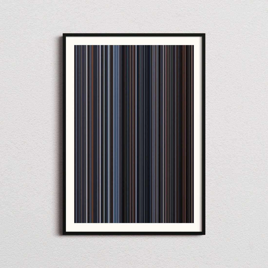 Hannibal Movie Barcode Poster - Barcode Only