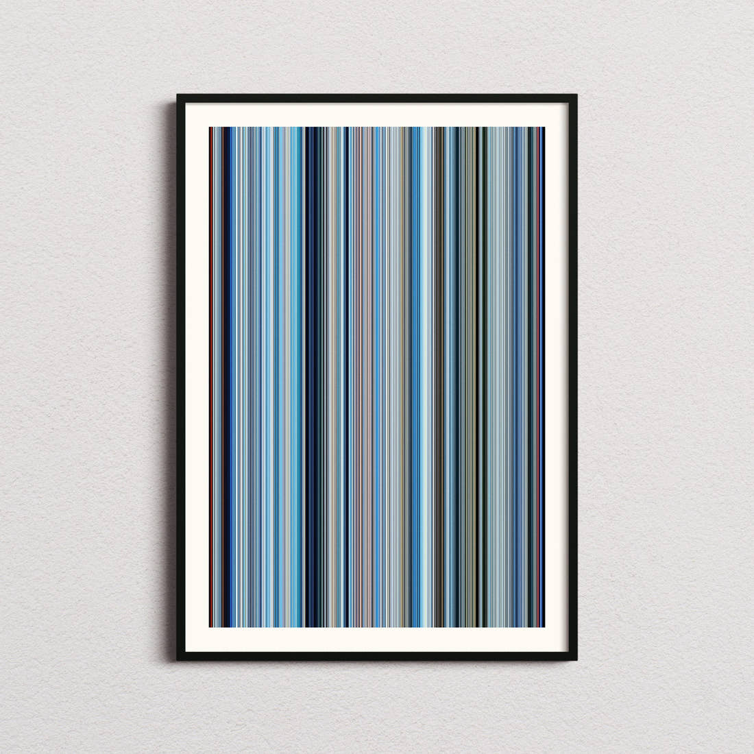 Happy Feet Movie Barcode Poster - Barcode Only