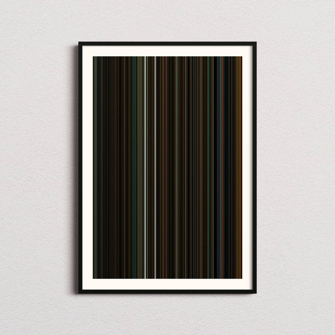 Harry Potter and the Half-Blood Prince Movie Barcode Poster - Barcode Only