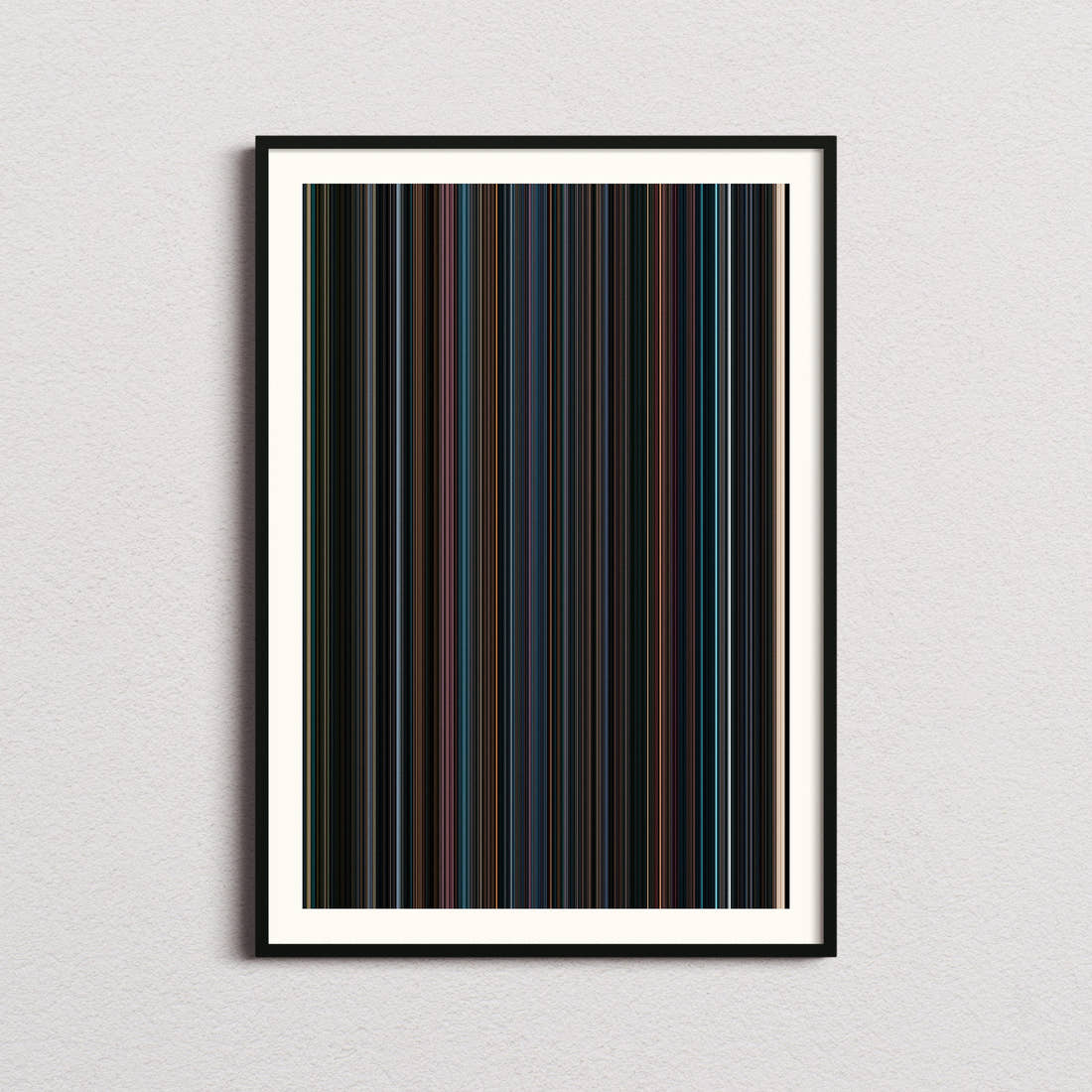 Harry Potter and the Order of the Phoenix Movie Barcode Poster - Barcode Only