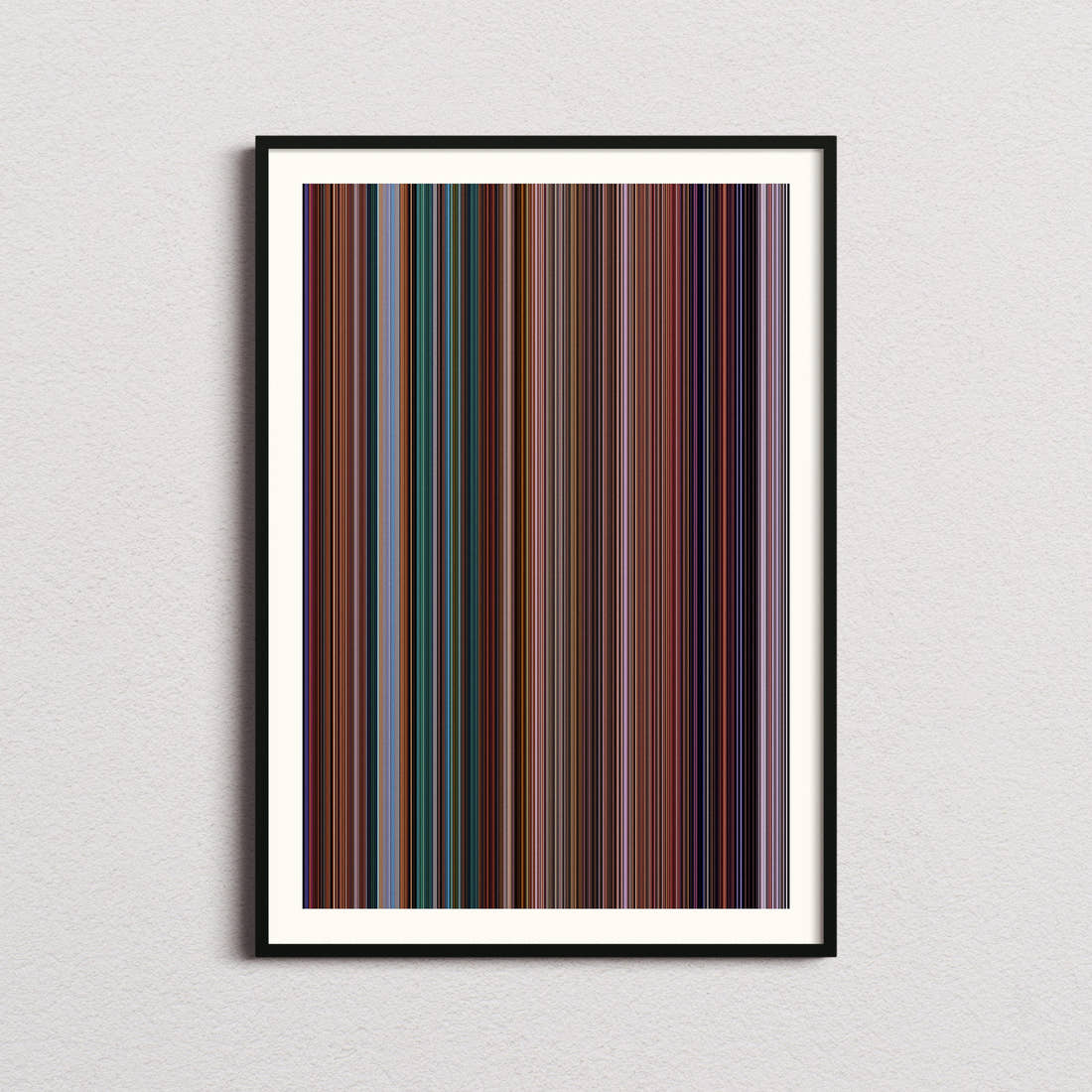 Hedwig and the Angry Inch Movie Barcode Poster - Barcode Only