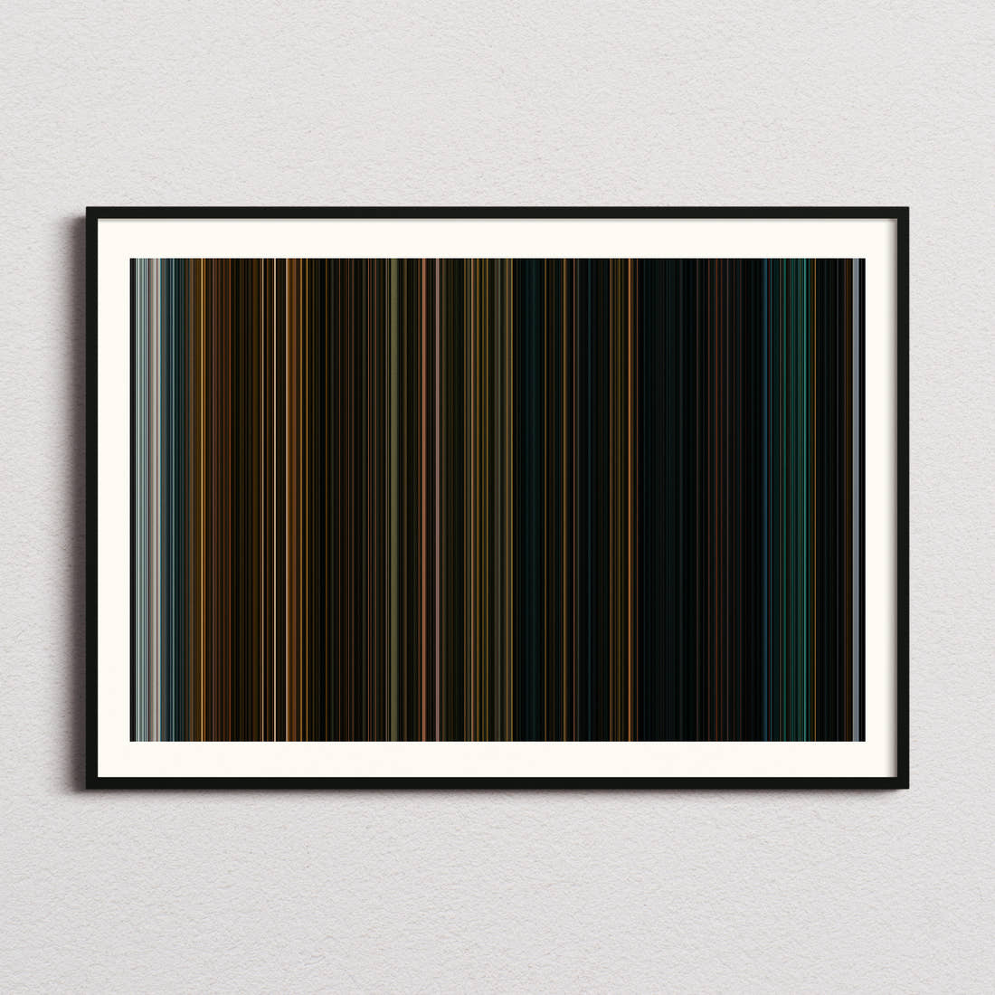Heretic Movie Barcode Poster - Barcode Only