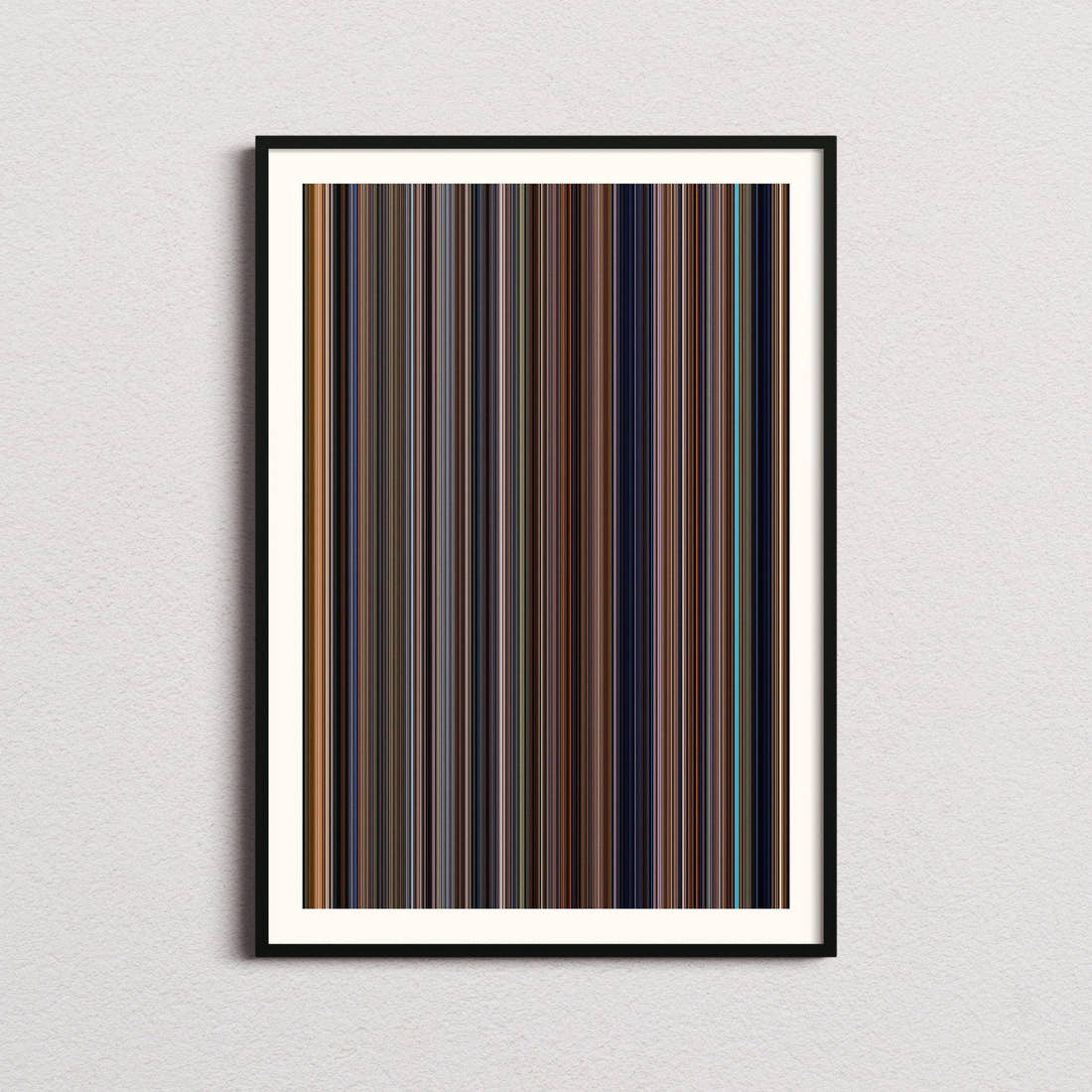 High Crimes Movie Barcode Poster - Barcode Only